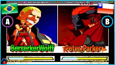 Garou: Mark of the Wolves (BerserkerWolff Vs. Peter_Parker) [Brazil Vs. Chile]