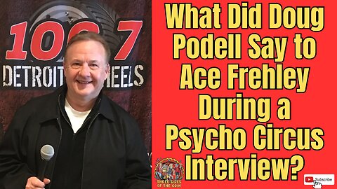 What Did DJ Doug Podell Say to Ace Frehley During a Psycho Circus Interview? WOW! #kiss #acefrehley