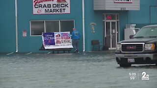 Eastern Shore buffeted by Friday's storm