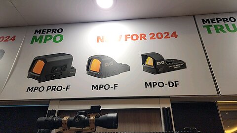 Meprolight Booth at Shotshow 2024