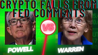 CRYPTO FREEFALL FROM FED HEARINGS, ARE RATE HIKES GOING HIGHER? #crypto #bitcoin #ethereum