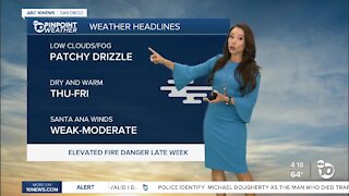 ABC 10News PinPoint Weather With Meteorologist Angelica Campos