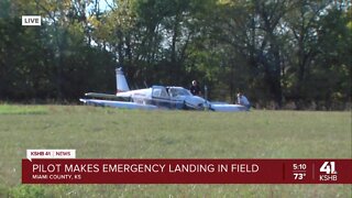 Pilot makes emergency landing in miami county