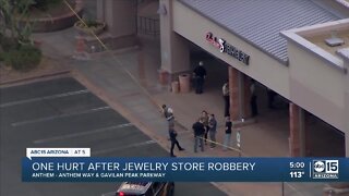 Veteran helps person shot after armed robbery in Anthem Tuesday