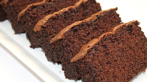 Delicious Chocolate Butter Cake | Chocolate Pound Cake | Easy Recipe