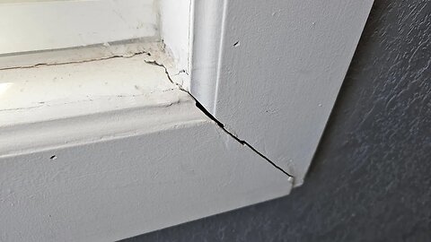 Signs of structural movement in brick walls after remodel