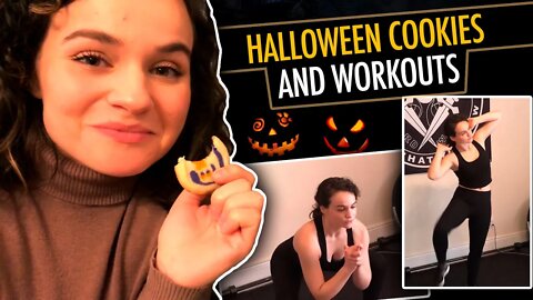 Halloween Cookies & Workouts | VLOG 2