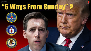 Donald Trump & Josh Hawley Declare War on Fascist Left and NWO. (Ep.038)