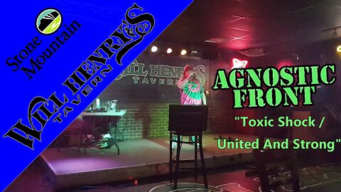 KARAOKE - Agnostic Front - Toxic Shock / United And Strong (Cover)