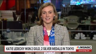 Gold Medalist Olympic Swimmer Praises The National Anthem On MSNBC