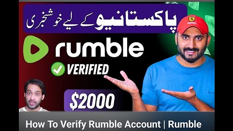 How To Verify Rumble Account | Rumble Account Verification | Rumble Account Verification In Asia