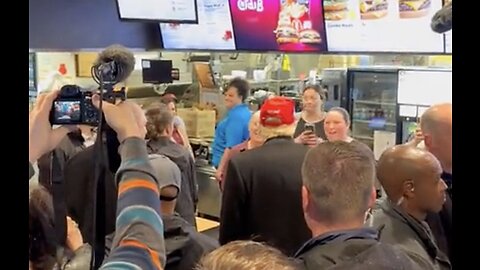 THE BIG MAG: Trump Swarmed at East Palestine McDonald's, 'Knock it Out Fast for Us'
