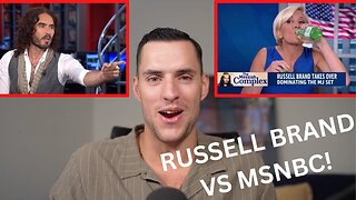 Russell Brand DESTROYS Disrespectful MSNBC Hosts
