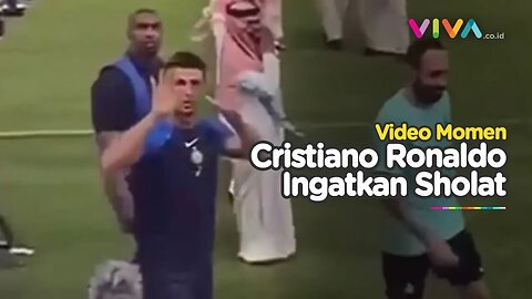 Aksi Cristiano Ronaldo Bikin Umat Islam Kagum