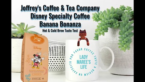 Joffrey's Banana Bonanza Disney Coffee | Coffee Taste & Review | Lady MaRee's Life