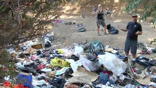 City Heights residents plea for help to clean homeless encampments