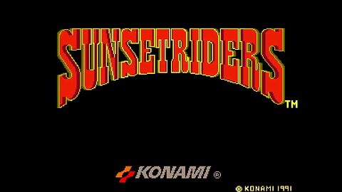 Sunset Riders (Arcade) Longplay