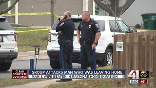 Masked men attack Raymore couple at their home, police say