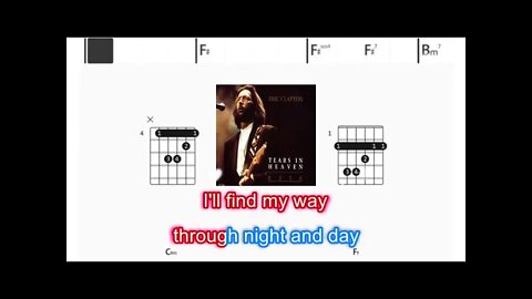 Eric Clapton - Tears in heaven - (Chords & Lyrics like a Karaoke)