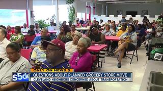 Cleveland neighors raise questions about plan to move popular grocery store