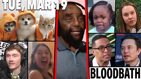 ONLY a FEW will OVERCOME; Dog Names; Musk vs. Lemon; TRUMP BLOODBATH | JLP SHOW (3/19/24)