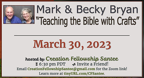 Teaching the Bible with Crafts - Mark and Becky Bryan Missionaries