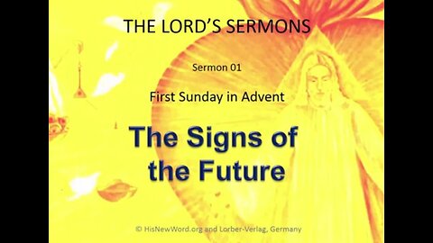 Jesus' Sermon #01: The Signs of the Future