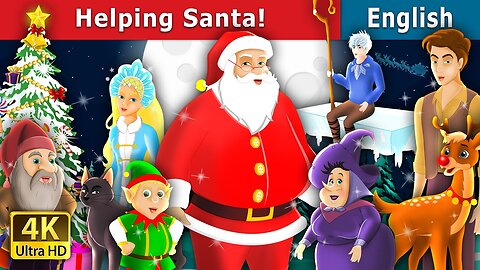 Helping Santa in English | Christmas Story | Stories for Teenagers | @EnglishFairyTales