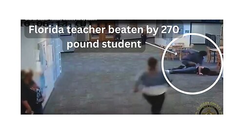 Florida teacher beaten by 270 pound student. Should saying he's autistic make a difference?