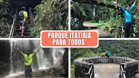 [PARQUE NACIONAL DO ITATIAIA] A parte baixa do Parque, Cachoeira Véu da Noiva, Mirante Último Adeus