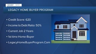 Legacy Home Buyer Program helps you buy home for $1,000