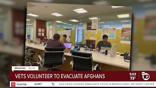 Veterans volunteer to evacuate Afghans