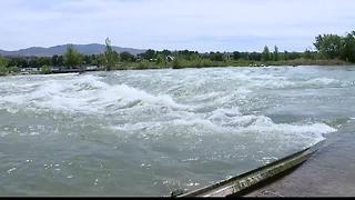 Whitewater Park waves: About half way to go