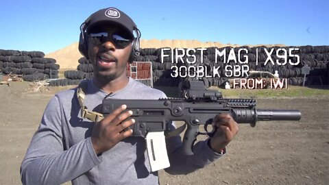 FIRST MAG REVIEW: IWI X95 300BLK SBR