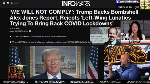 8/30/2023 BREAKING! Trump Declares War On COVID Tyrants, Pledges To Stop Lockdown 2.0