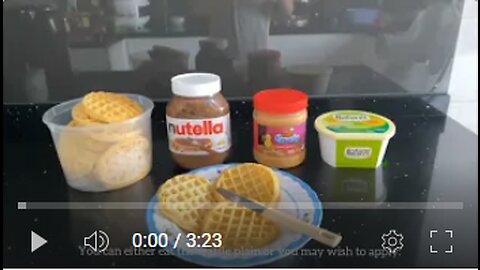 Lazy Man Recipe for Making Waffle