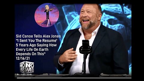 "Every Life On Earth Depends On This" Sid Canoe Tried To Warn Alex Jones Predicting Biblical Anarchy