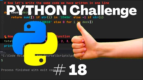 Python Challenge No - 18