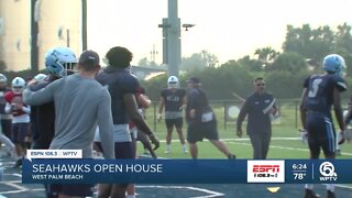 Keiser hosts high school coaches and athletes for practice