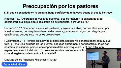 2023.09.24 - Escuela Dominical - Estudio de Galatas, Pte 16 - Pastor Aliesky Perez