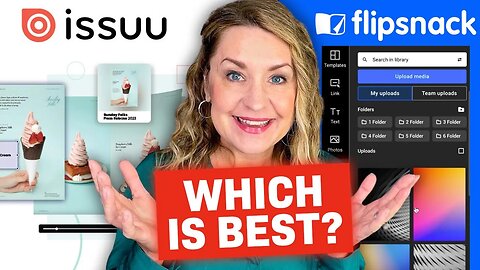 ISSUU vs FlipSnack - Which Is Best Interactive PDF Creator?