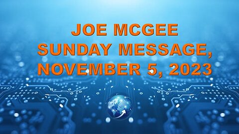 Special Guest Speaker: Joe McGee
