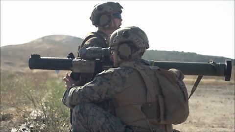 Marines Conduct Rocket Range at Camp Pendleton