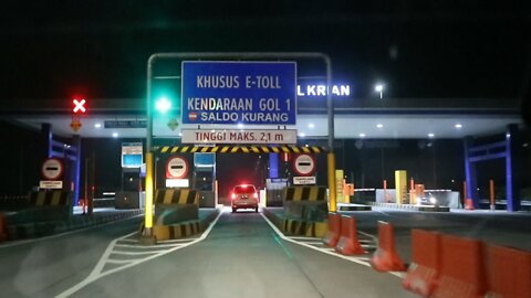 Perjalanan Tulungagung ke Krian Melalui Tol Trans Jawa (Gerbang Tol BANDAR - Gerbang Tol KRIAN)