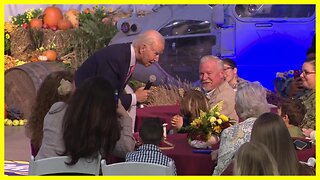 Joe Biden likes kids better than people...apparently... "How old are you?"