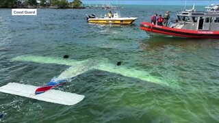 Plane crashes into Marathon Keys waters, two people saved