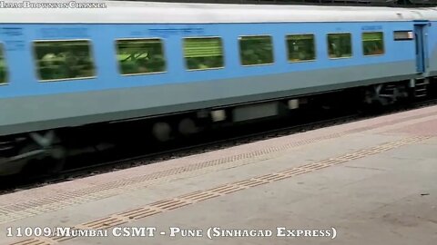 An Evening at Kalwa Station | 11009/Sinhagad Express | 11008/Deccan Express |