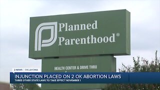 Judge blocks two Oklahoma abortion laws, denies injunction on others