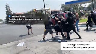 Antifa SAVED By COPS After Getting Beaten Up