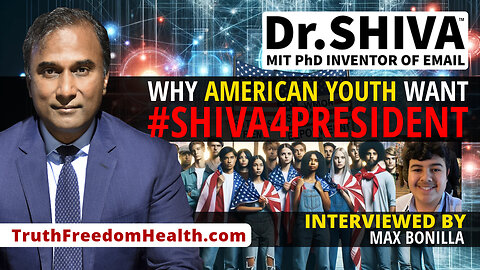 Dr.SHIVA™ LIVE - Why American Youth Want #Shiva4President. - With Max Bonilla